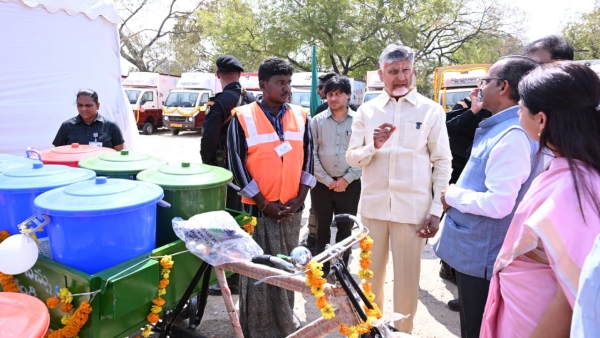 చంద్రబాబు నాయుడు పేదల ఆదాయాన్ని పెంచి జీవితాల్లో సంతోషాన్ని నింపుతాం త్వరలో 100 చెత్త సేకరణ