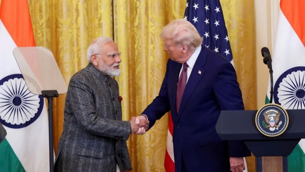 donaldTrump Slashes Tariffs on Indian Goods From 25 to 18 Major Boost for India-US Trade donaldTrump Slashes Tariffs on Indian Goods From 25 to 18 Major Boost for India-US Trade
