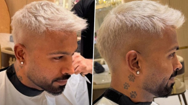 Hardik Pandya Team India All-rounder captured attention with Blonde Hairstyle Ahead of T20 World Cup Hardik Pandya Team India All-rounder captured attention with Blonde Hairstyle Ahead of T20 World Cup