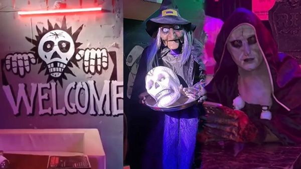 దెయ్యాలు మరియు అస్థిపంజరం థీమ్‌తో ఉన్న వారణాసి హర్రర్ రెస్టారెంట్ సోషల్ మీడియా వైరల్‌గా భయపడుతోంది