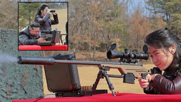 మిలిటరీ రైఫిల్ ఈవెంట్‌లో కుమార్తె కిమ్ జు ఏ కనిపించడంతో కిమ్ జోంగ్ ఉన్ సాధ్యమయ్యే వారసత్వ ప్రణాళికకు సంకేతాలు ఇచ్చారు