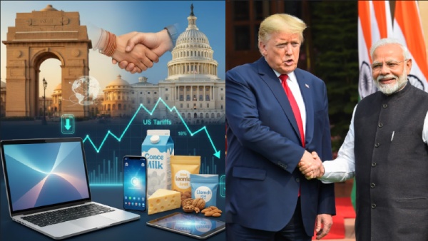 Trump Modi Trade Deal Laptops Gadgets and Dairy to Get Cheaper US Tariffs Slashed to 18 Percent Trump Modi Trade Deal Laptops Gadgets and Dairy to Get Cheaper US Tariffs Slashed to 18 Percent