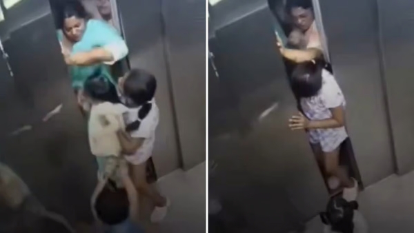 ViralVideo Brave Girl Risks It All to Save Two Kids Trapped in Elevator Daring Door Block Heroics ViralVideo Brave Girl Risks It All to Save Two Kids Trapped in Elevator Daring Door Block Heroics