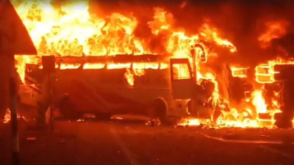 AP CM Chandrababu reviewed the Markapuram bus accident cm revanth reddy expressed shock AP CM Chandrababu reviewed the Markapuram bus accident cm revanth reddy expressed shock