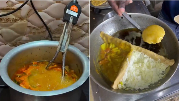 భారతదేశంలో వంట గ్యాస్ తక్కువగా ఉన్నందున హాస్యం ఉల్లాసమైన జుగాద్‌తో సోషల్ మీడియా సందడిలో చాతుర్యాన్ని కలుసుకుంది