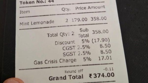 Gas Charge on Lemonade Bengaluru Cafe s Viral Bill Sparks Outrage and Hilarious Memes Online Gas Charge on Lemonade Bengaluru Cafe s Viral Bill Sparks Outrage and Hilarious Memes Online