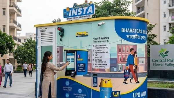 గురుగ్రామ్లో భారతదేశంలోని మొట్టమొదటి LPG ATM, భారత్గ్యాస్ స్మార్ట్ వెండింగ్ మెషిన్ ద్వారా మీ గ్యాస్ సిలిండర్ను 2 నిమిషాల్లో రీఫిల్ చేసుకోండి గురుగ్రామ్లో భారతదేశంలోని మొట్టమొదటి LPG ATM, భారత్గ్యాస్ స్మార్ట్ వెండింగ్ మెషిన్ ద్వారా మీ గ్యాస్ సిలిండర్ను 2 నిమిషాల్లో రీఫిల్ చేసుకోండి
