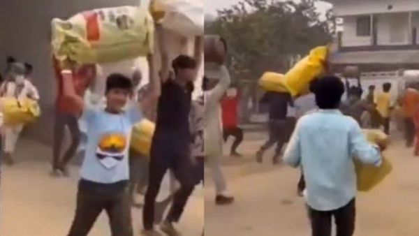 LPG gas fear Rise Crowd Scrambling For LPG Cylinders At Uttar pradesh Mahadeva Gas Agency Viral Video LPG gas fear Rise Crowd Scrambling For LPG Cylinders At Uttar pradesh Mahadeva Gas Agency Viral Video