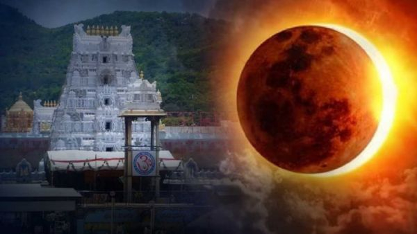 Lunar Eclipse 2026 Major Temples in AP and Telangana Closed Tirumala and Vemulawada Impacted