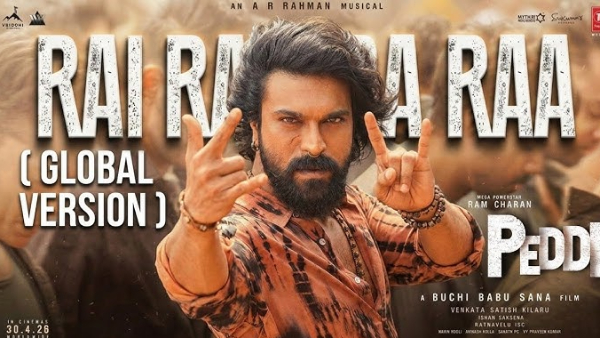 Megastar Calls Sheer Fire Ram Charan for Rai Rai Raa Ra as a Stunning Blend of Energy and Emotion Megastar Calls Sheer Fire Ram Charan for Rai Rai Raa Ra as a Stunning Blend of Energy and Emotion