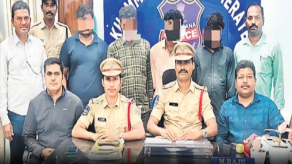 shocking crime in khammam wife mudered husband for 66 lakhs insurance created as road accident