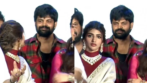 Sreeleela Clarifies on a Video Clip with Mahesh Achanta at Ustaad Bhagat Singh Pre-Release Event Sreeleela Clarifies on a Video Clip with Mahesh Achanta at Ustaad Bhagat Singh Pre-Release Event