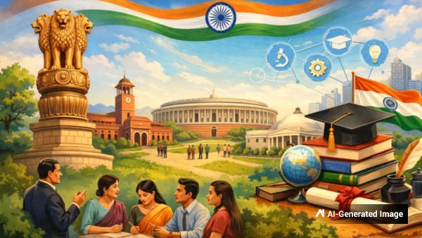 వికాసిత్ భారత్ శిక్షా అధిష్ఠాన్ బిల్లు 2025 UGC మరియు AICTE వెనుకకు కొత్త ఒకే ఉన్నత విద్యా నియంత్రకం తరలింపు