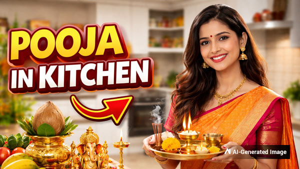 vastu Is it appropriate to perform pooja in the kitchen according to traditional principles