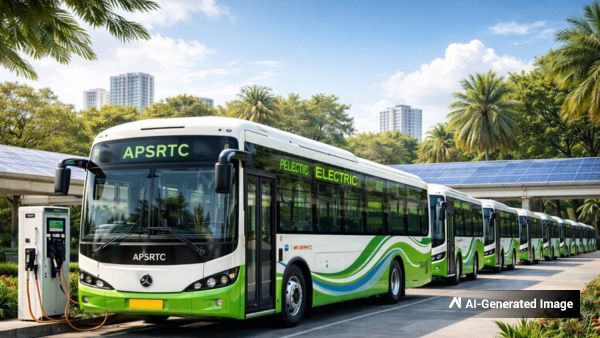 APSRTC to Deploy 1450 New Electric Buses Focus on Green Mobility and Passenger Comfort Across Andhra