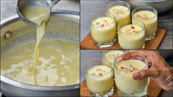 BadamMilk Recipe Perfect Summer Drink with Ingredients and Quick Preparation badam milk summer