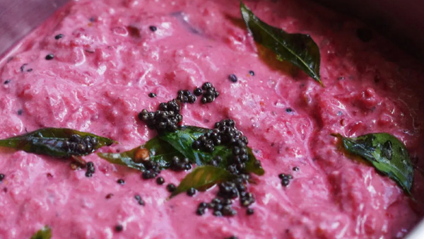 beetroot-curd-chutney-making-recipe-in-telugu-with-easy-steps-and-tips-for-serving-also-best-taste