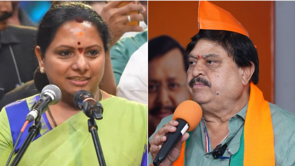 కవిత కొత్త టీఆర్ఎస్ పార్టీపై బీజేపీ తెలంగాణ అధ్యక్షుడు ఎన్ రాంచందర్ రావు, ఎంపీ అరవింద్ కుమార్ సెటైర్లు వేశారు