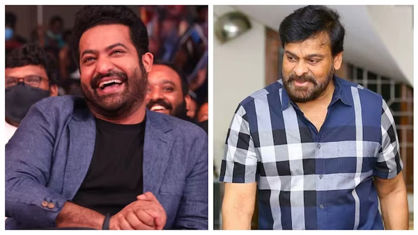 Junior NTR Declines to take award from megastar chiranjeevi at Santosham South Indian Filmfare Awards ceremony