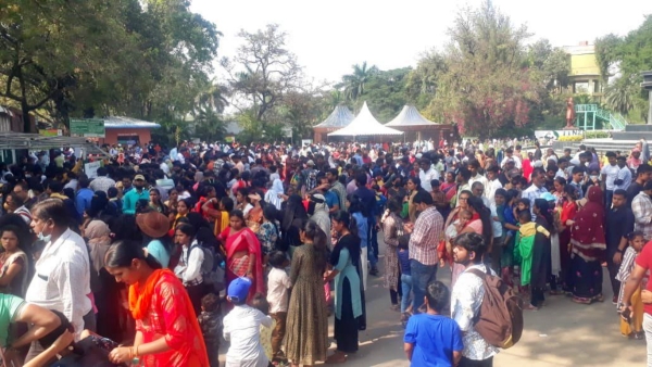 Hyderabad Nehru Zoological Park New Arrivals Zebras Wallabies and Gibbons Draw in Massive Crowds