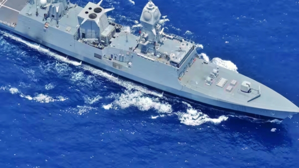 INSTaragiri RajnathSingh Inducts Advanced Stealth Frigate Into IndianNavy Visakhapatnam Project 17A INSTaragiri RajnathSingh Inducts Advanced Stealth Frigate Into IndianNavy Visakhapatnam Project 17A