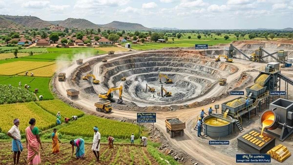 india-s-first-private-gold-mine-in-jonnagiri-andhra-pradesh-how-gold-extraction-works