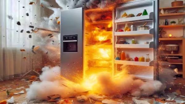 Nirmal Horror Refrigerator Explosion Claims Two Lives in Mahalakshmiwada refrigerator explosion Nirmal Horror Refrigerator Explosion Claims Two Lives in Mahalakshmiwada refrigerator explosion