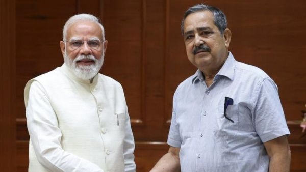 భారతదేశ ఆర్థిక రోడ్‌మ్యాప్‌పై చర్చించడానికి నీతి ఆయోగ్ కొత్త వైస్-ఛైర్మెన్ అశోక్ లాహిరి ప్రధాని మోదీని కలిశారు