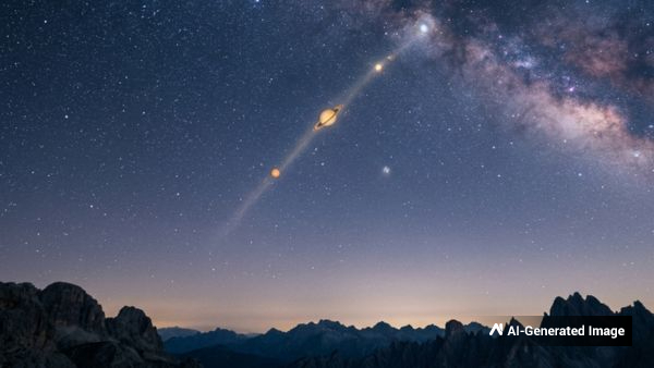 అరుదైన గ్రహ సమలేఖనం 2026 ఏప్రిల్ 16 నుండి 23 వరకు అంగారక శని మెర్క్యురీ మరియు నెప్ట్యూన్ ఆకాశంలో సమలేఖనం చేయడం చూడండి