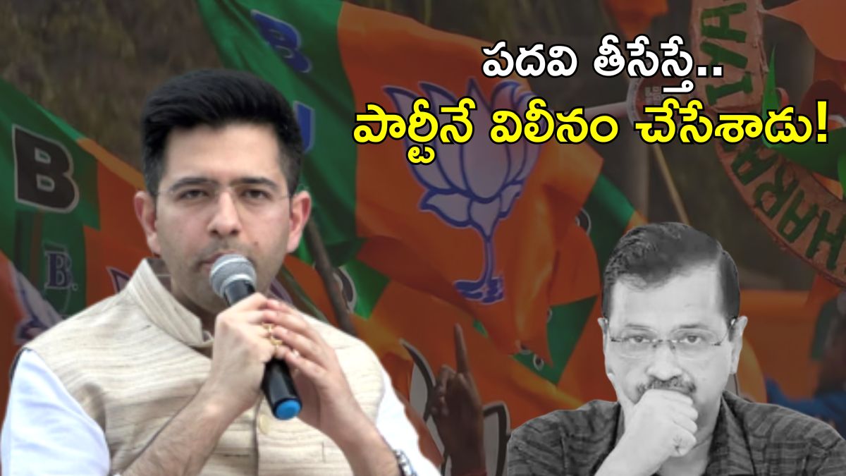 కేజ్రీవాల్‌కు ఊహించని దెబ్బ! బీజేపీలోకి రాఘవ్ చడ్ఢా..