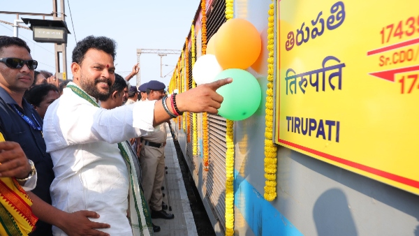 Srikakulam-Tirupati Humsafar Express Inaugurated Route Timings and Stoppages Revealed Srikakulam-Tirupati Humsafar Express Inaugurated Route Timings and Stoppages Revealed