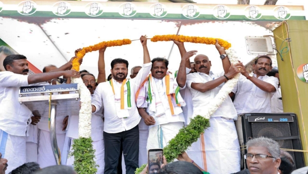 Revanth Reddy Writes Scathing Letter to Pinarayi Vijayan on Kerala s UDF Government Record Revanth