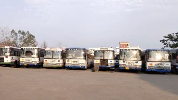 Telangana RTC Strike Bus Services Stalled as JAC Talks Fail Employees Demand Merger and New Pay Scales Now