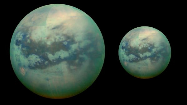 Surfing on Titan New Planet Waves Model Reveals Massive 10-Foot Waves Driven by Light Winds on Saturn s Moon