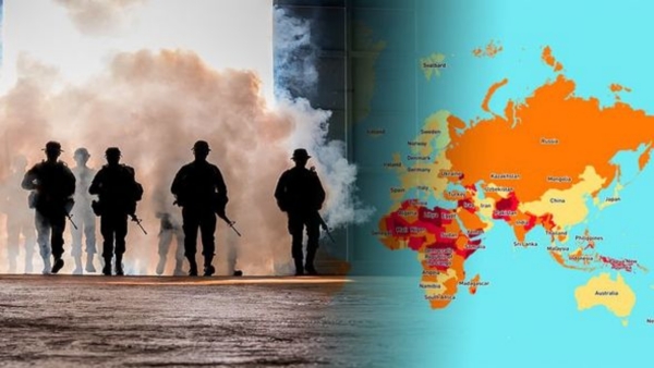 Top 5 Most Dangerous Countries 2026 Russia Claims Number One Spot Amid Rising Conflicts Countries