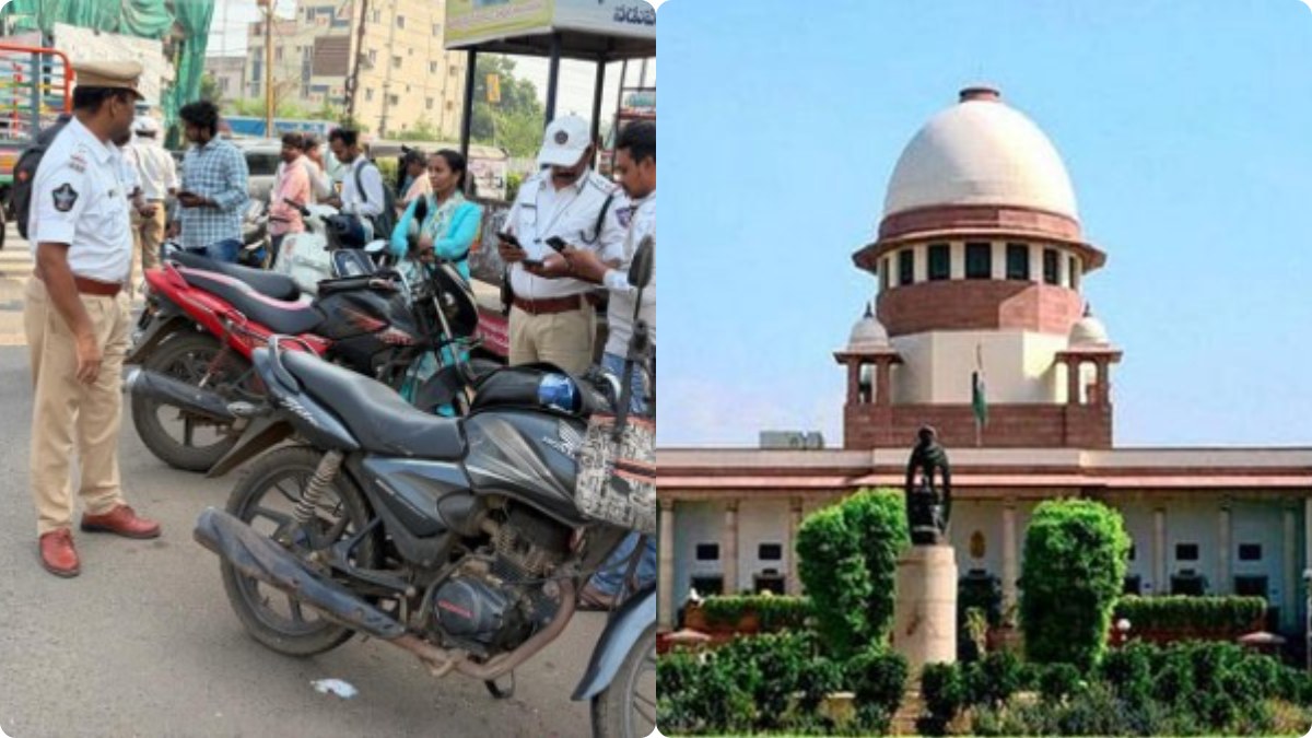 ఏపీలో ట్రాఫిక్ చలాన్ల స్కాం..! సుప్రీంకోర్టు కీలక ఆదేశాలు..!