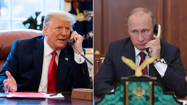 Trump-Putin Phone Call Putin Praises Trump s Iran Policy Agreement on Ukraine Ceasefire for May 9