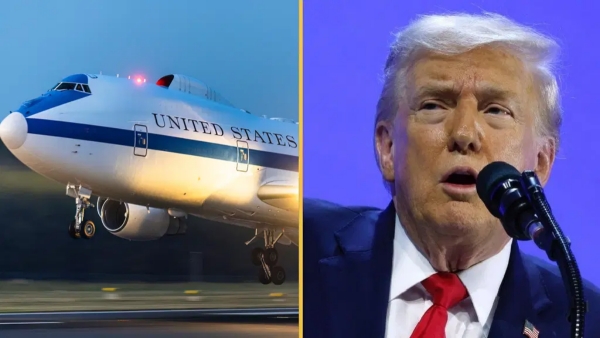 trump Doomsday Plane Circles Nuclear Command Center as Tensions With Iran Reach a Breaking Point trump Doomsday Plane Circles Nuclear Command Center as Tensions With Iran Reach a Breaking Point