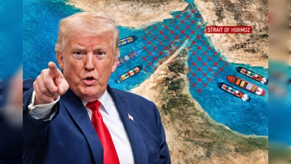 Trump Directs US Navy to Block Strait of Hormuz in Major Escalation Move Trump blocks Hormuz Strait