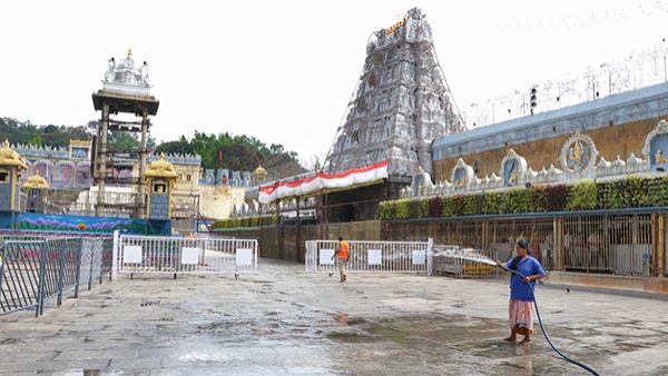 TTD Sanitation Masterplan Top Priority Keeps Tirumala Safe Clean for Tens of Thousands Daily