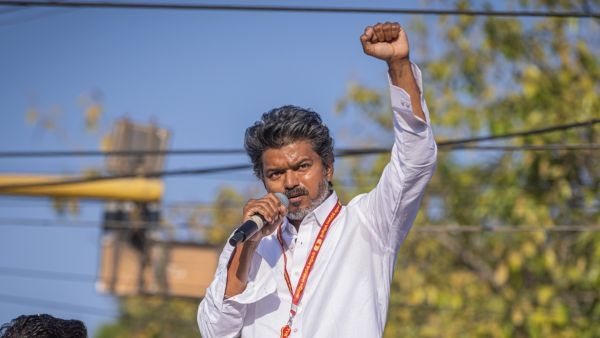 Vijay in Trouble Chennai Police File Three Cases Against TVK Chief for Election Code Violations in Roadshows Vijay in Trouble Chennai Police File Three Cases Against TVK Chief for Election Code Violations in Roadshows