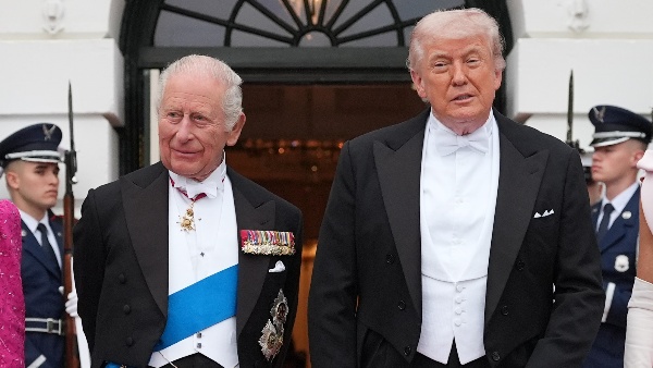 Without the Brits King Charles Delivers Lighthearted Jabs at Trump During White House State Dinner