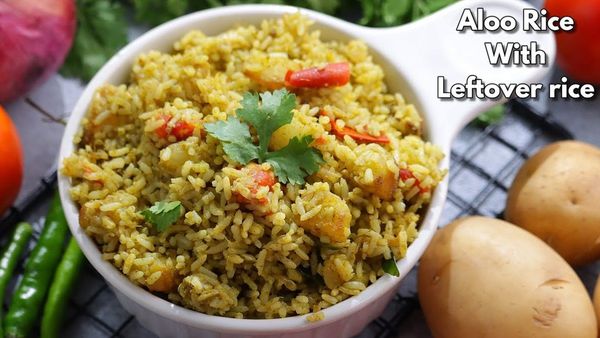 Aloo Rice Recipe How To Make Delicious Potato Rice Using Leftover Rice know tha making process Aloo Rice Recipe How To Make Delicious Potato Rice Using Leftover Rice know tha making process