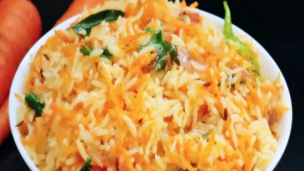 Healthy and delicious Carrot Rice recipe perfect for lunch box know carrot recipe making process Healthy and delicious Carrot Rice recipe perfect for lunch box know carrot recipe making process