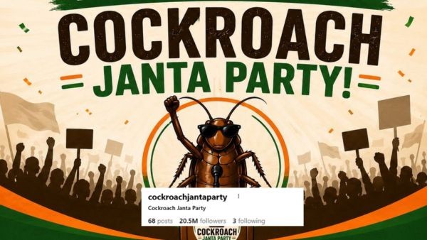 Cockroach Janta Party CJP Hits 20 Million Followers On Instagram Beating Main Indian Political Parties Cockroach Janta Party CJP Hits 20 Million Followers On Instagram Beating Main Indian Political Parties