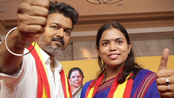 Coimbatore Girl Murder Controversy minister keerthana laughs about girl murder bjp targets tvk minister Coimbatore Girl Murder Controversy minister keerthana laughs about girl murder bjp targets tvk minister