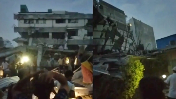 Delhi Building Collapse Several Feared Trapped as 5 Storey Structure Crumbles in National Capital Delhi Building Collapse Several Feared Trapped as 5 Storey Structure Crumbles in National Capital