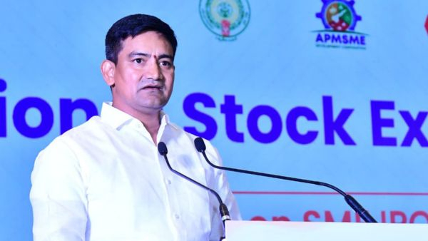 Minister Kondapalli Srinivas Announces Interest Free Type Rs 10 Lakh Business Loans for DWCRA Women