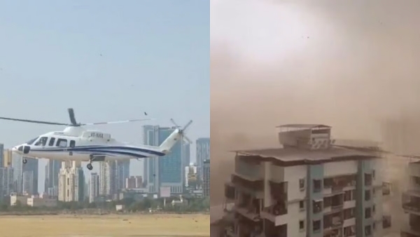 EknathShinde Maharashtra DyCM Safe After Helicopter Aborts Trip Amid Sudden Weather Shift and Gale