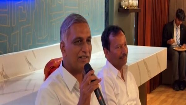Harish Rao Warns Revanth Reddy BRS Will Scrap Future City And Restore Pharma City Project Post Election Harish Rao Warns Revanth Reddy BRS Will Scrap Future City And Restore Pharma City Project Post Election